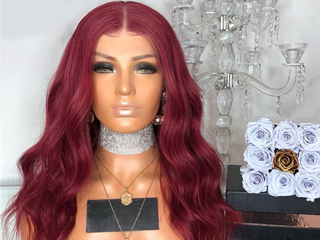 JUNYSSA Long wavy red hair JUNYSSA Long wavy red hair